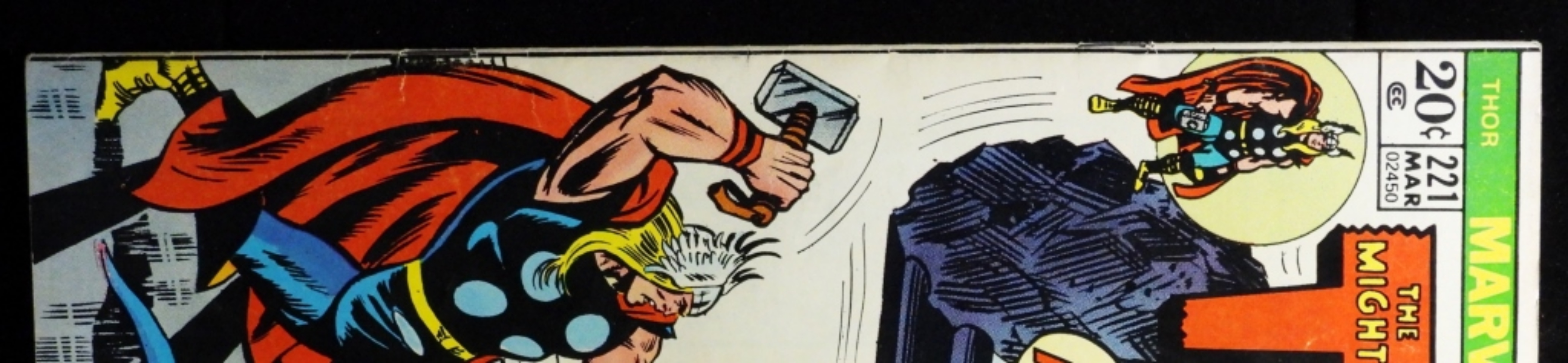 Thor #221 1974 Marvel Bronze Age Raw