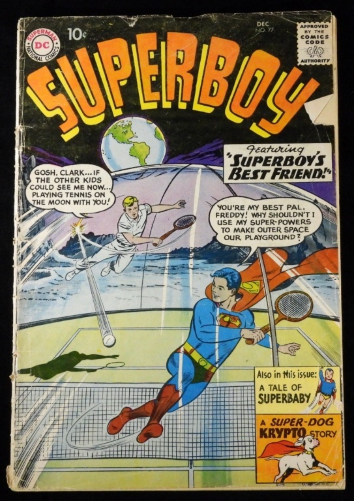 Superboy #77 1959 DC Comics Silver Age