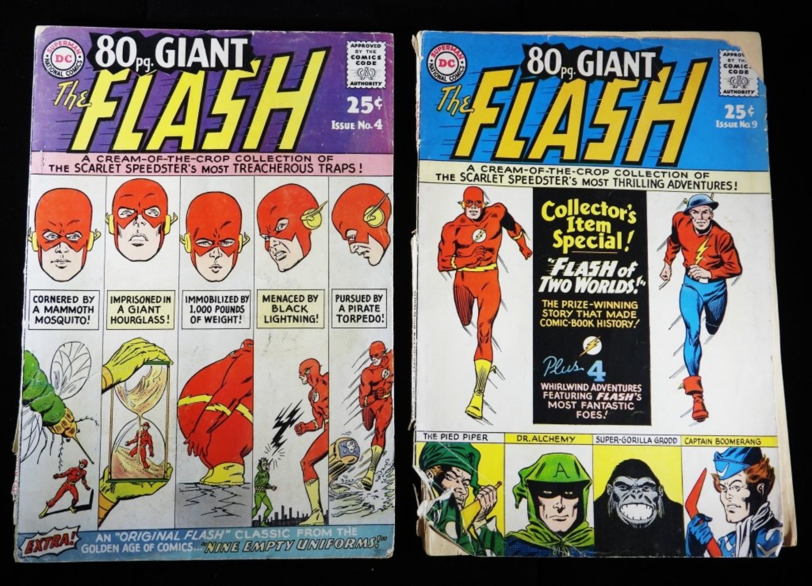 Flash 80pg Giant #4 & #9 DC