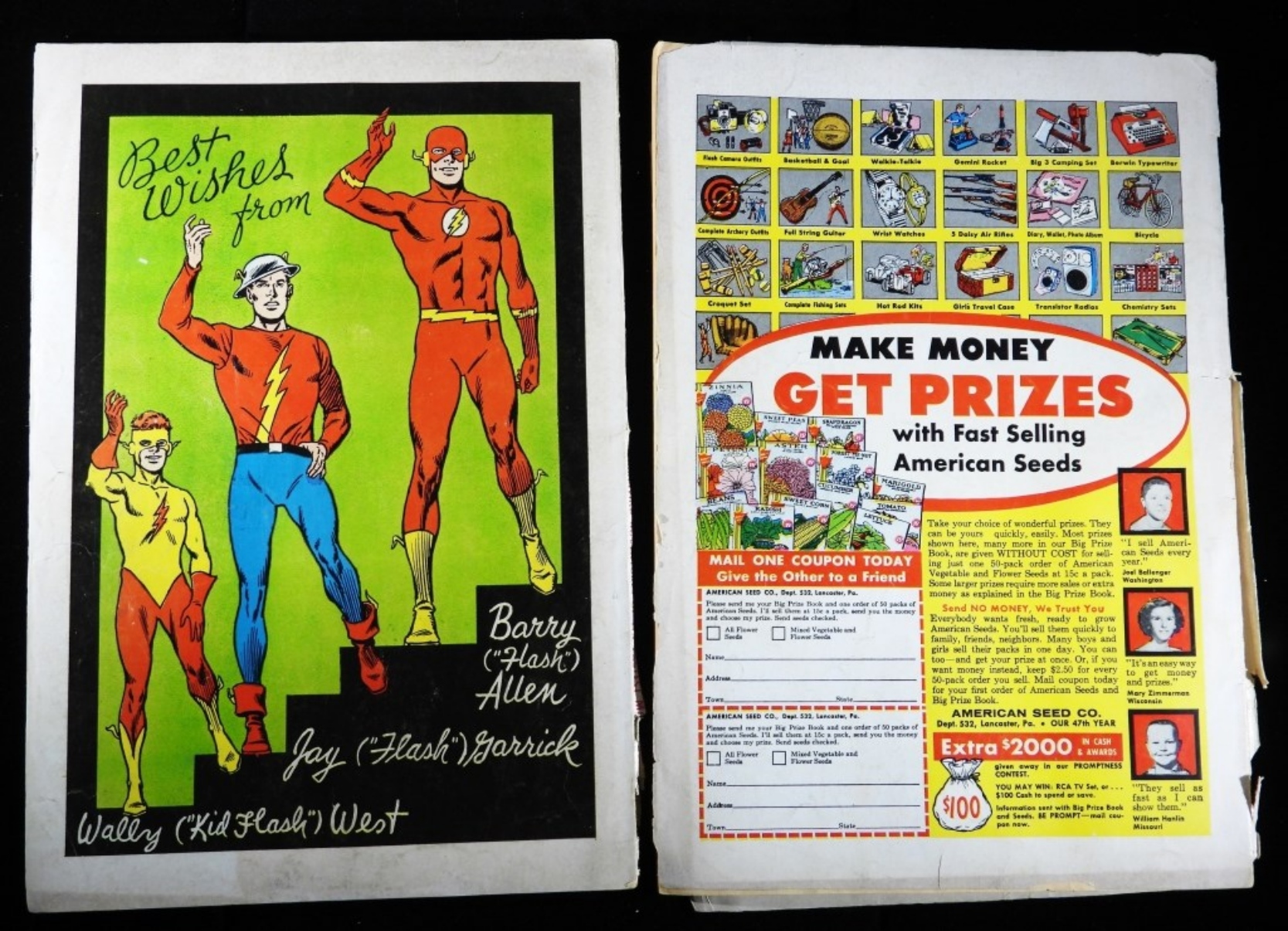Flash 80pg Giant #4 & #9 DC
