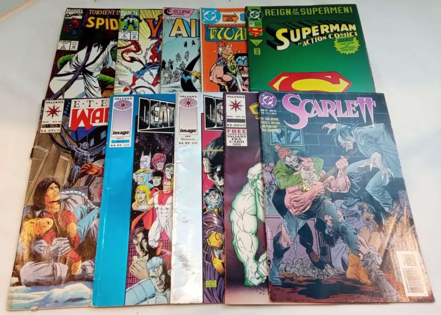 (10) Variety Of Comics