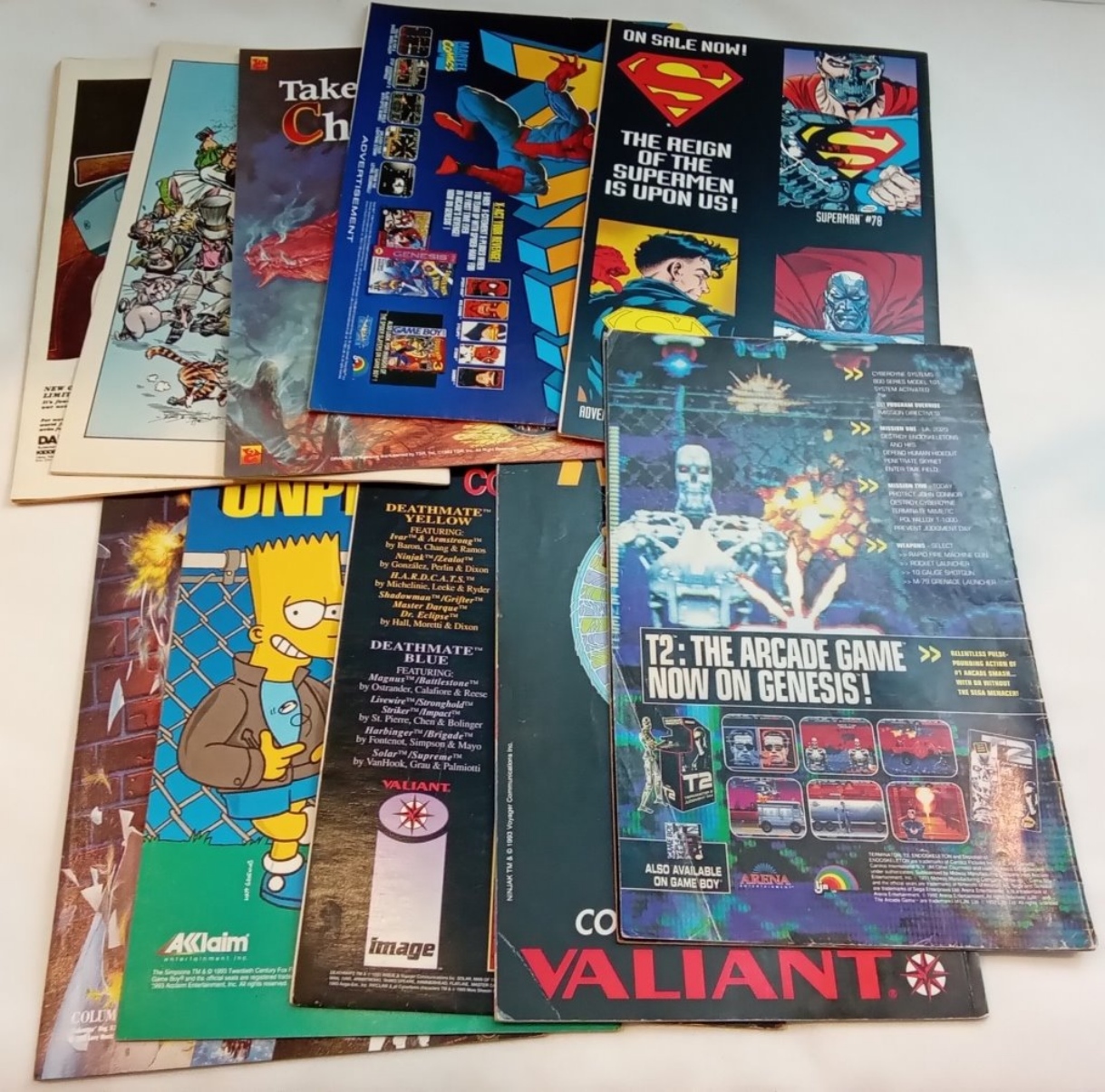 (10) Variety Of Comics