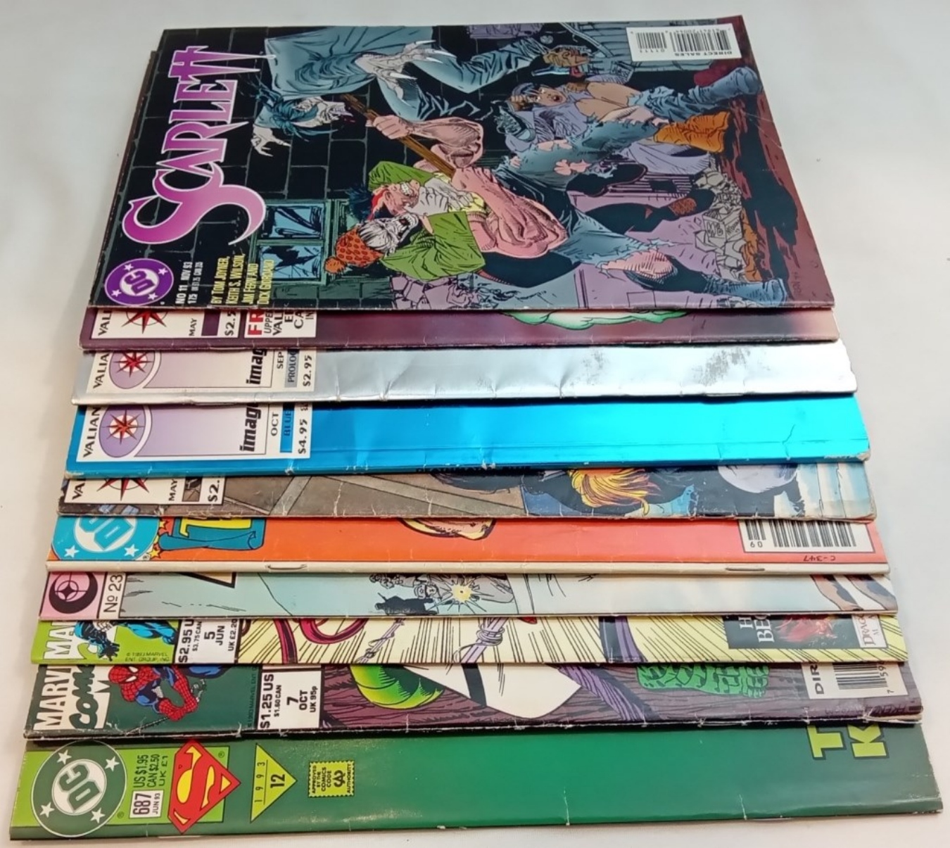 (10) Variety Of Comics