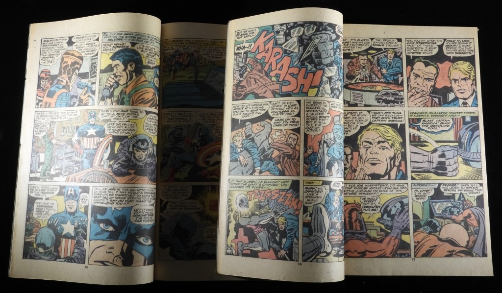 Captain America Annual #3 & 4 1976-77 Marvel