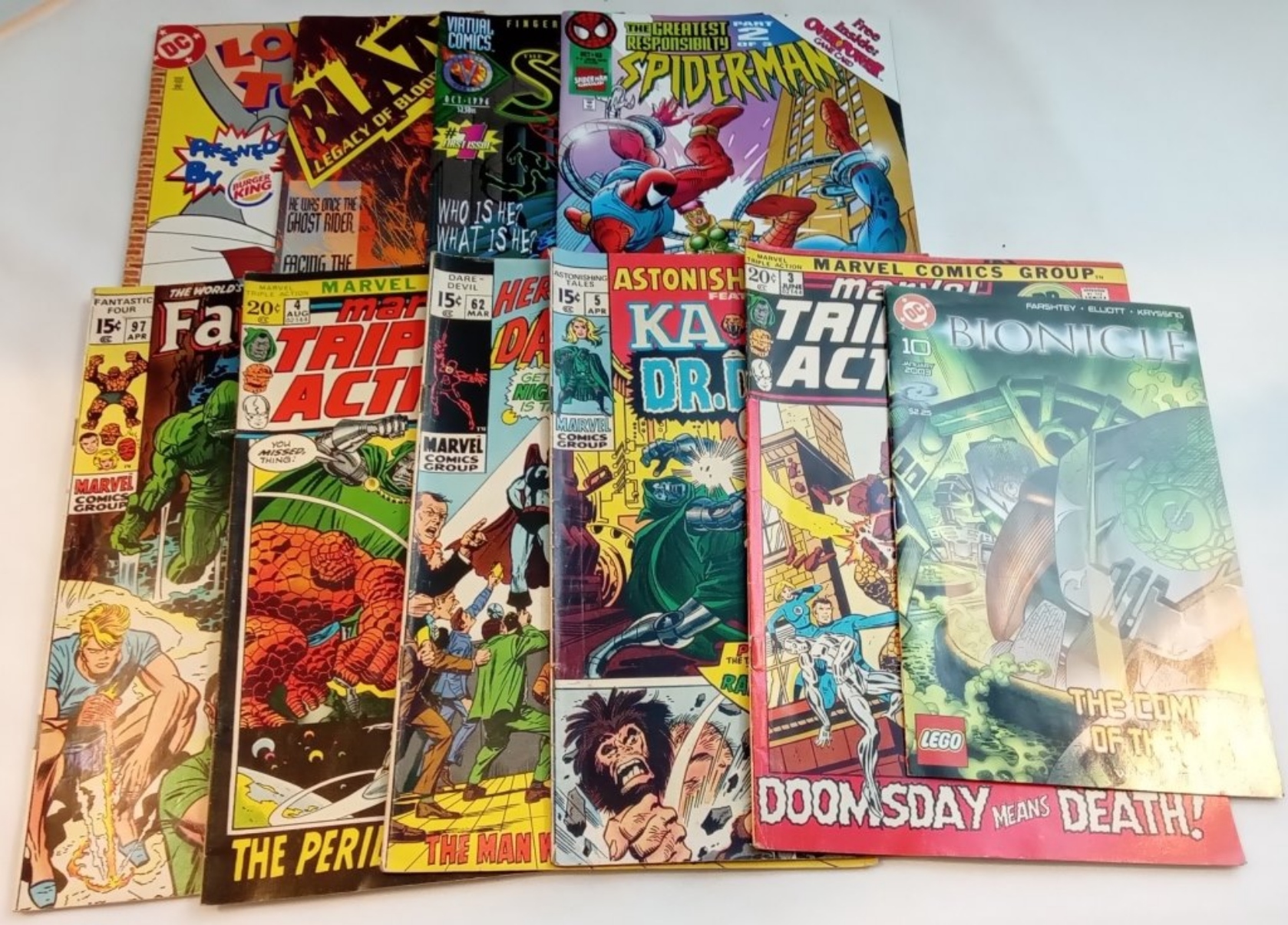 (10) Mixed Comic Lot