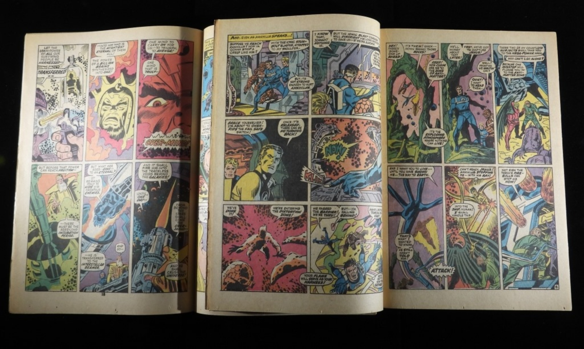 Fantastic Four #109 & #115 Marvel 1971, Raw