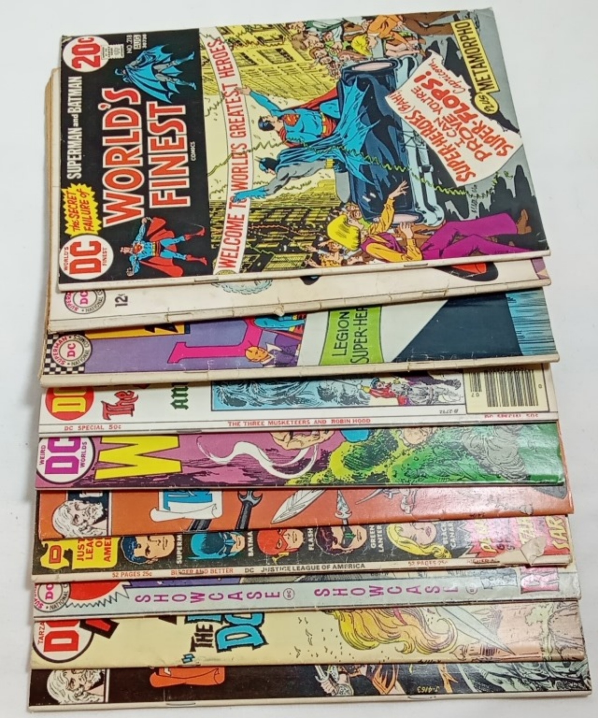 (10) Vintage DC Comics