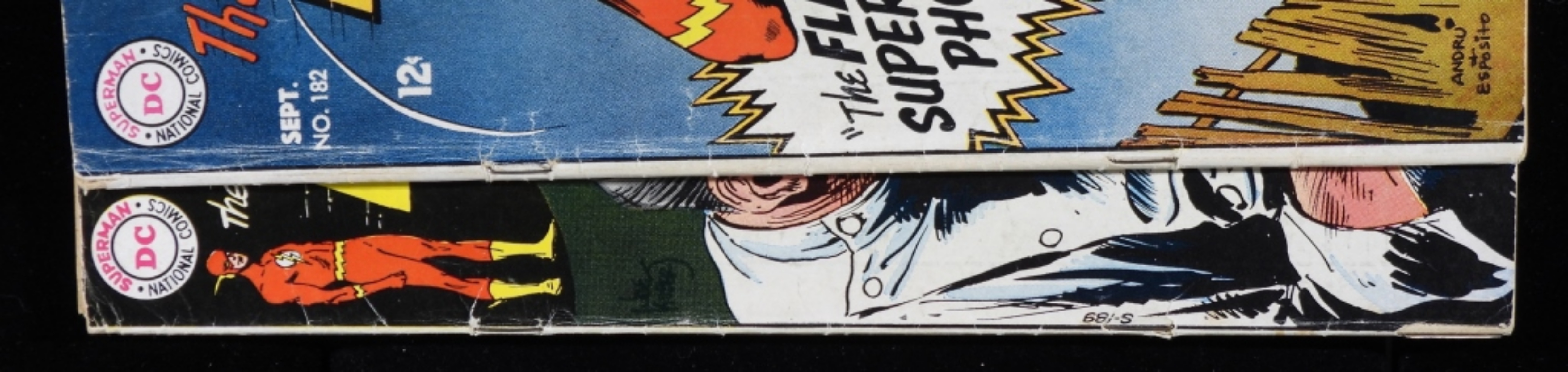 Flash #182 & #190 DC Silver Age Lot