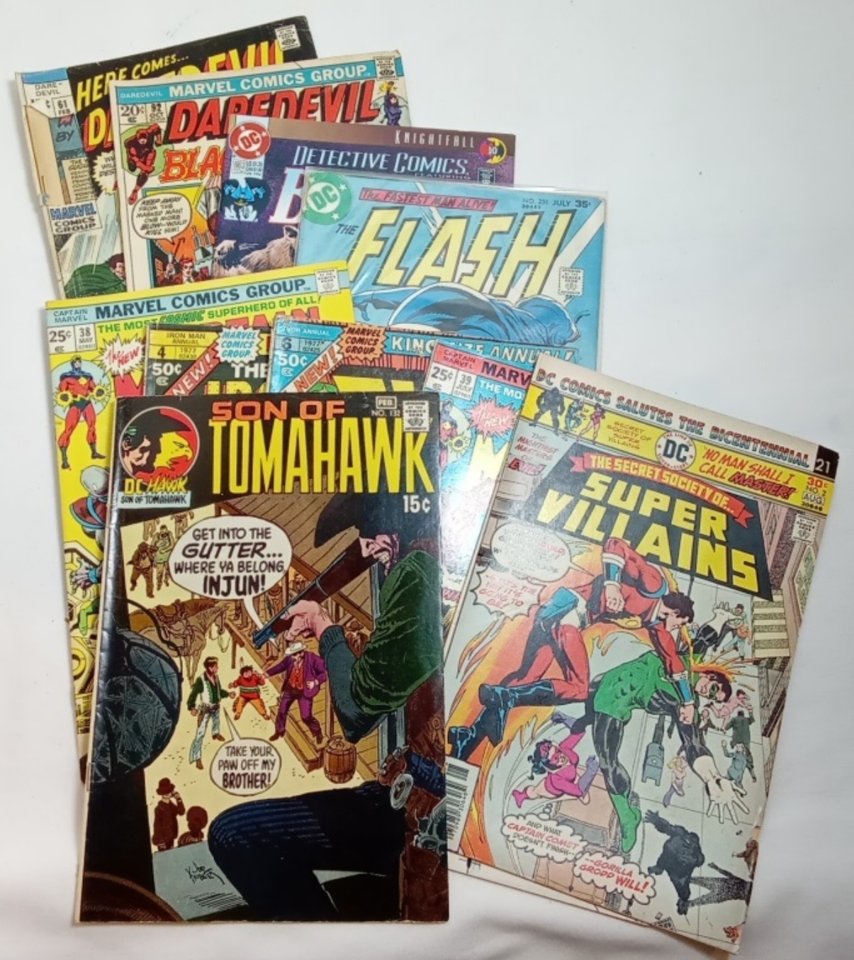(6) Marvel & (4) DC Comics