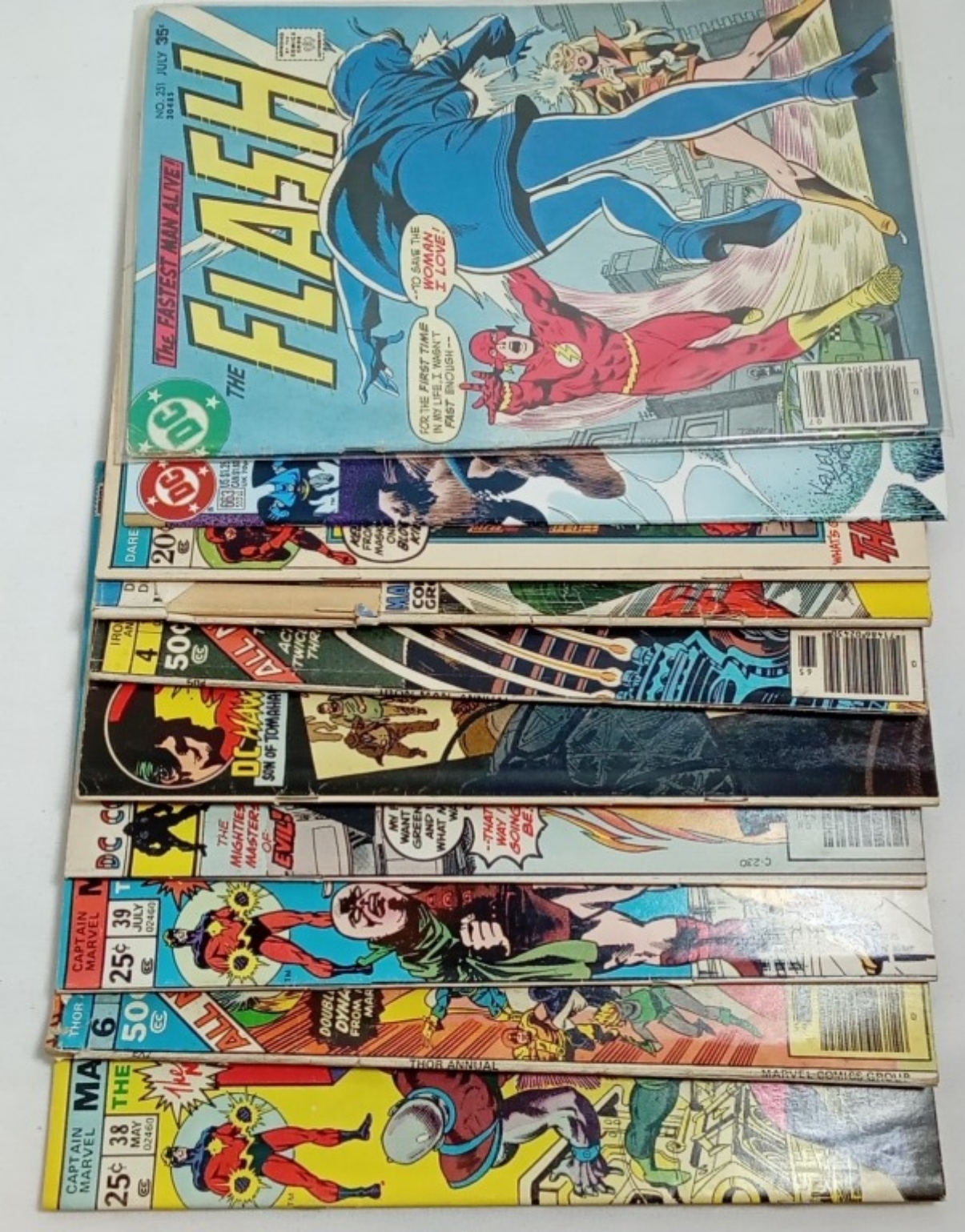 (6) Marvel & (4) DC Comics