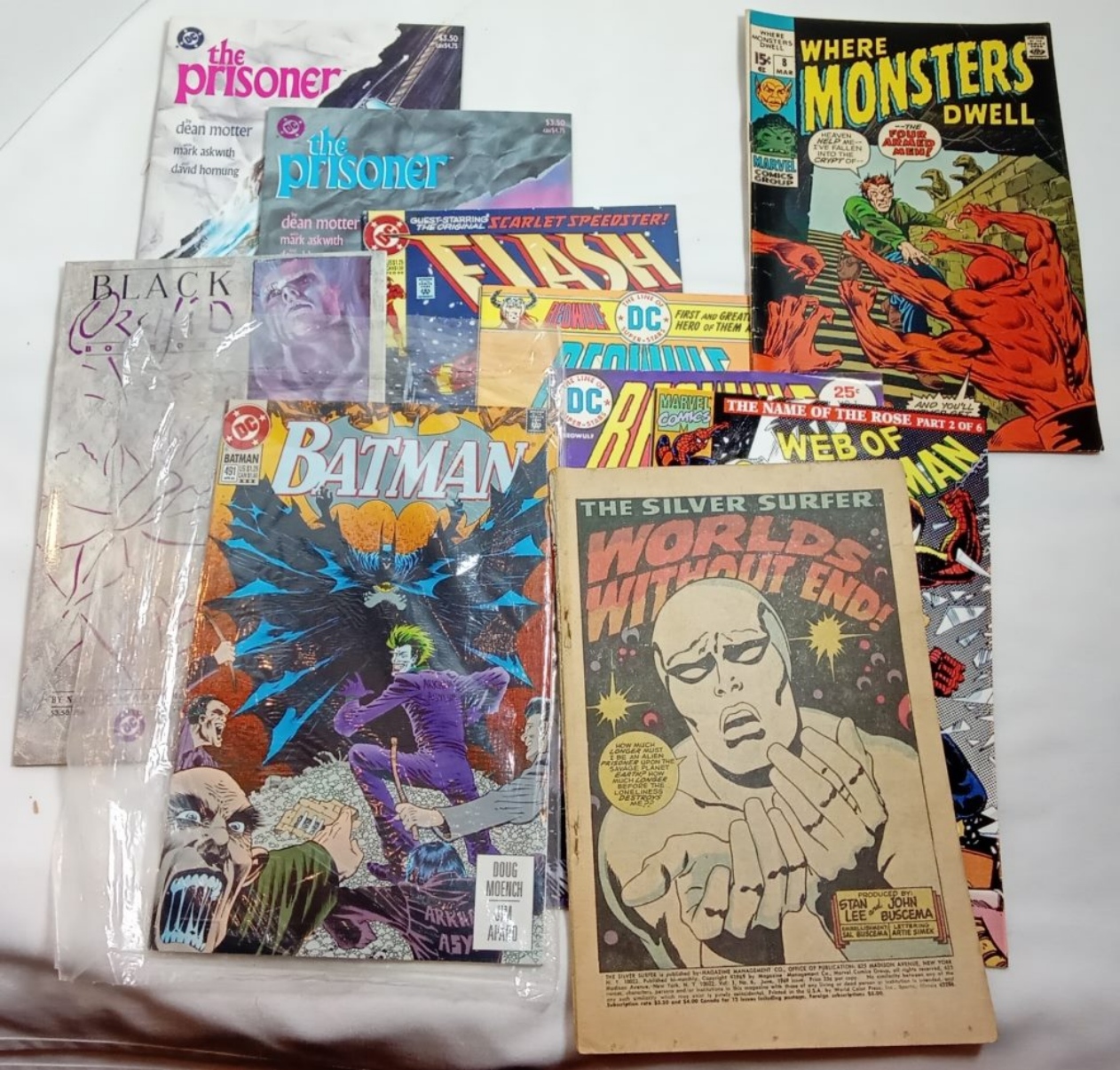 (10) Marvel & DC Comics