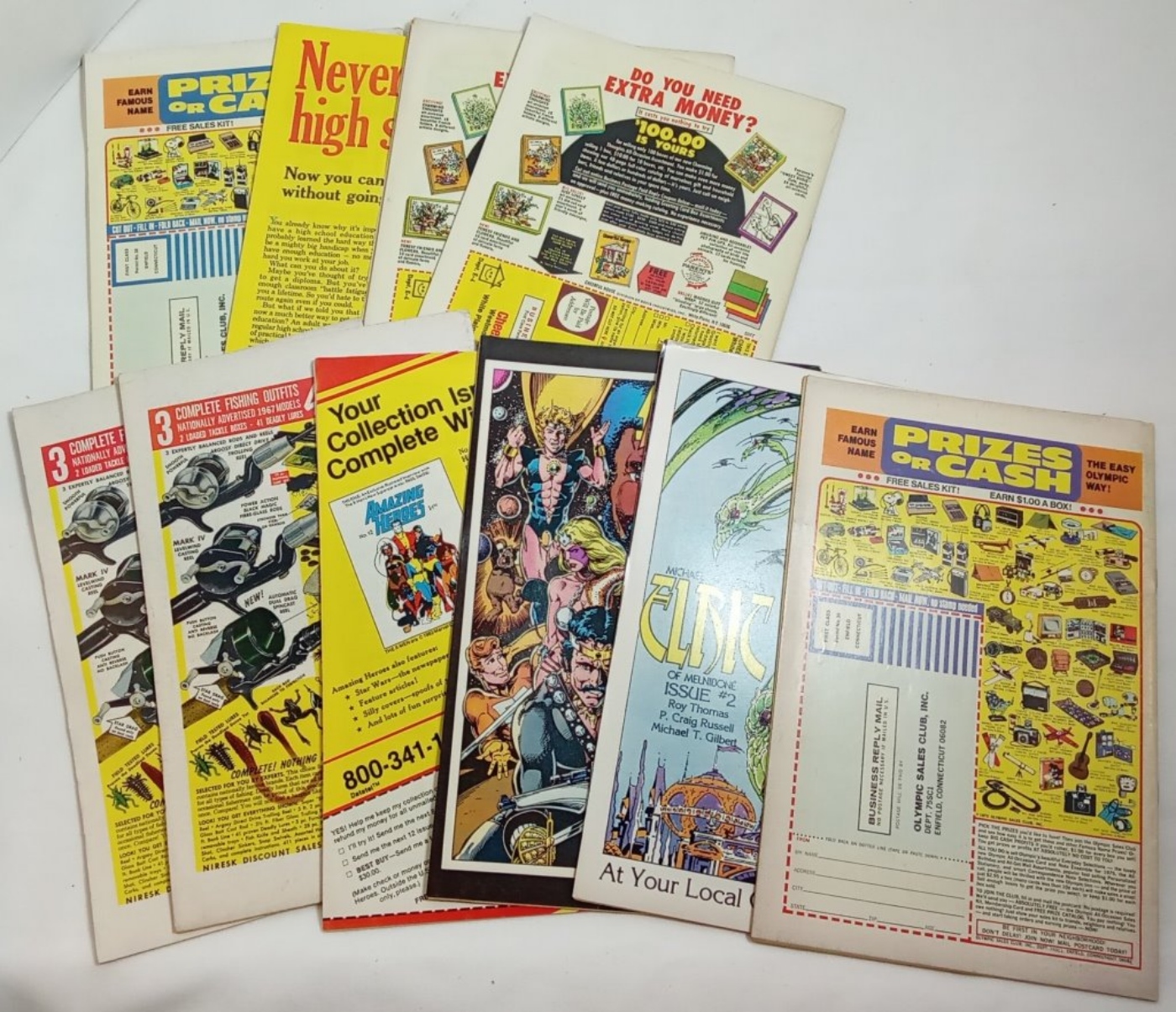 (10) Vintage Comics