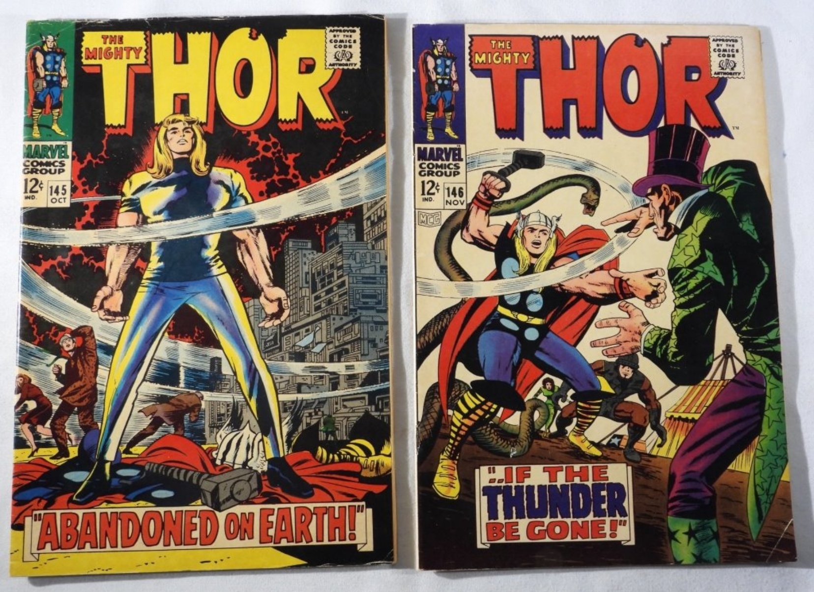 The Mighty Thor #145-146, Marvel