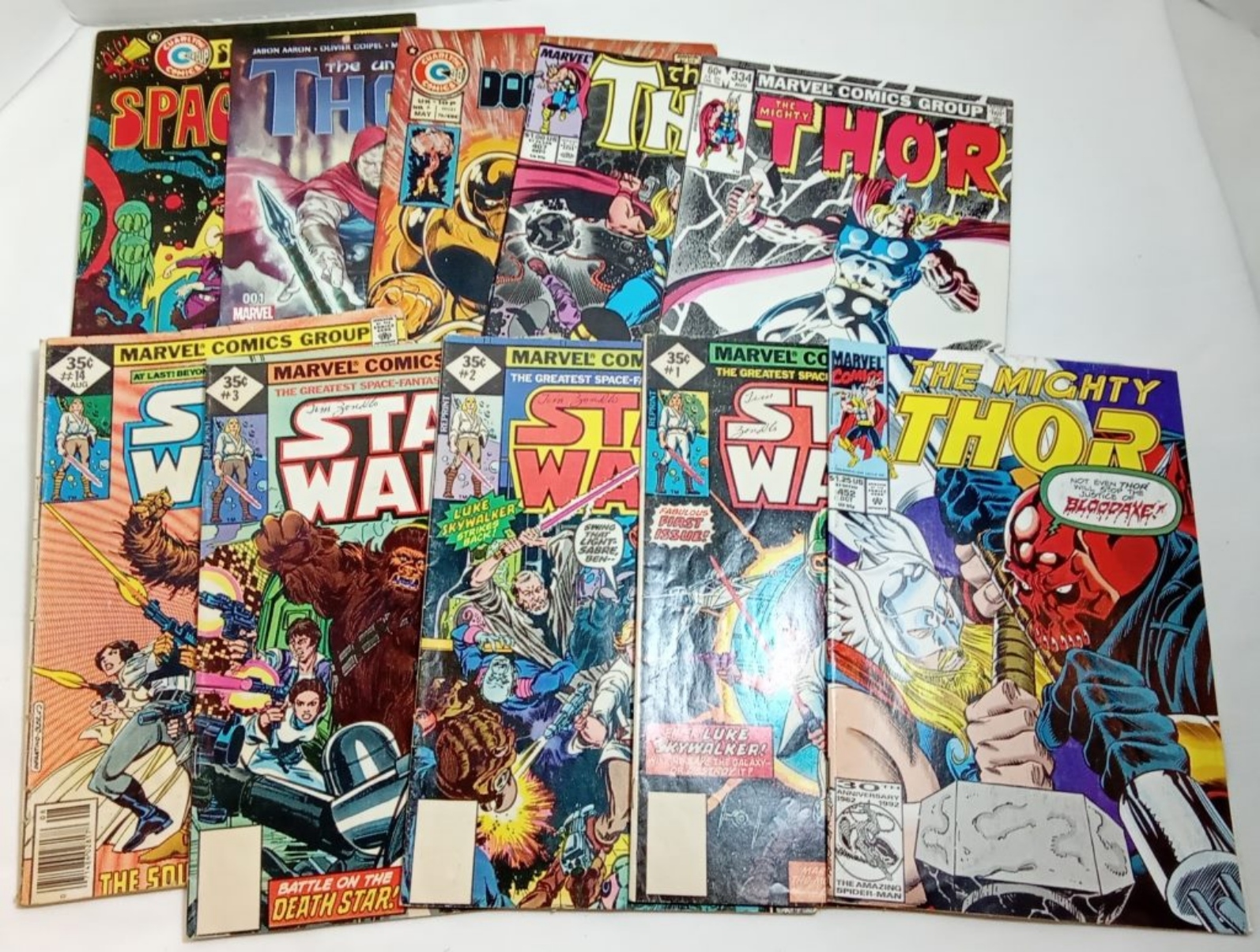 (8) Marvel, & (2) Charlton