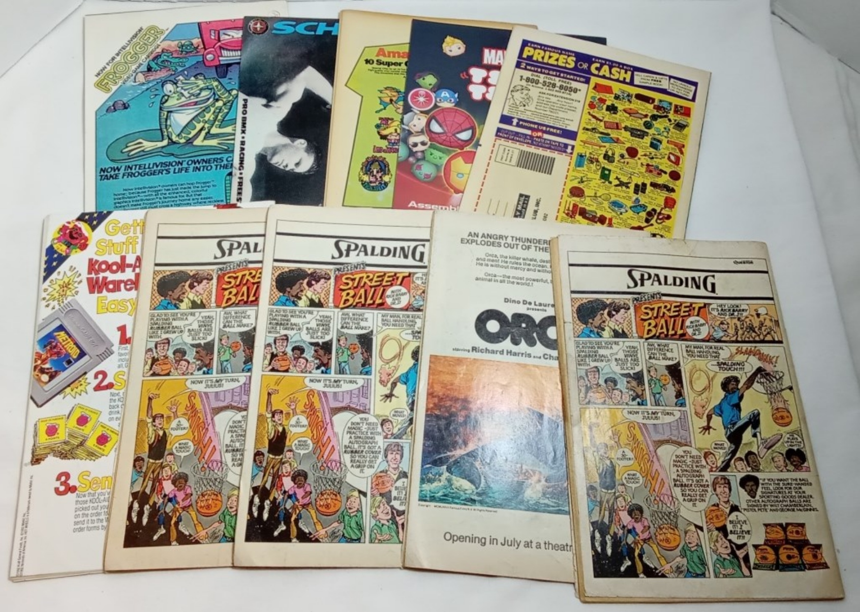 (8) Marvel, & (2) Charlton