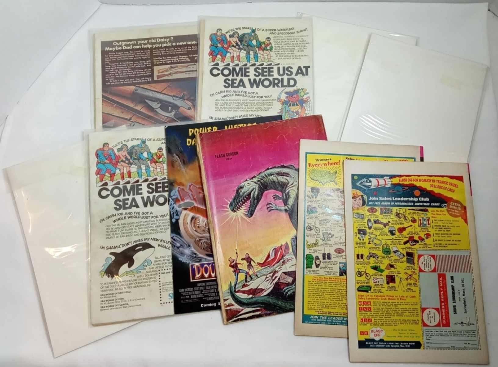 (10) Vintage Comics