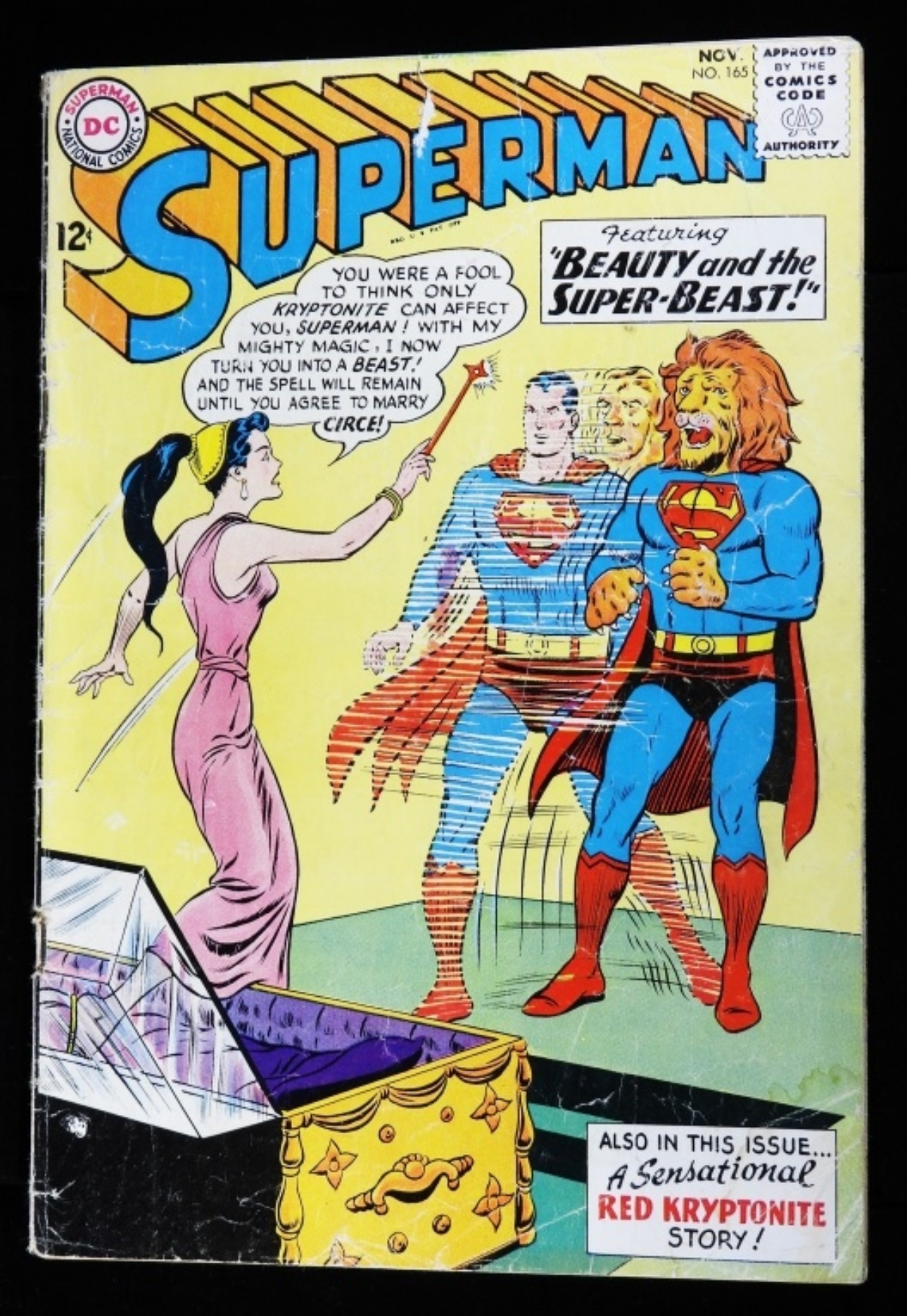 Superman #165 1963 DC Silver Age
