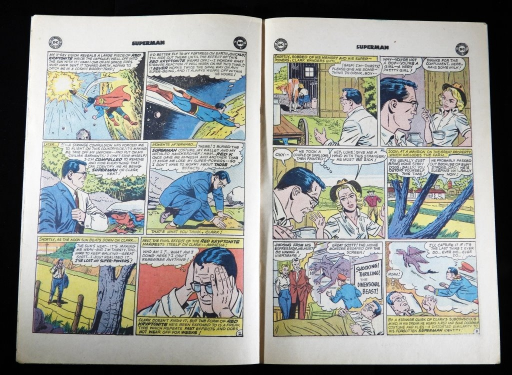 Superman #165 1963 DC Silver Age