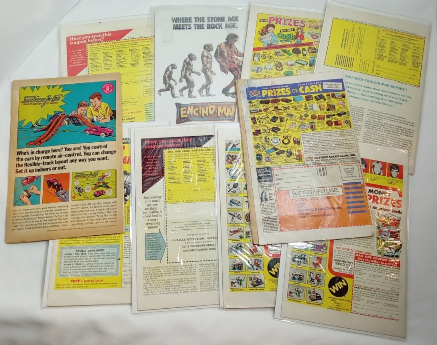 (9) Marvel & (1) DC Comic