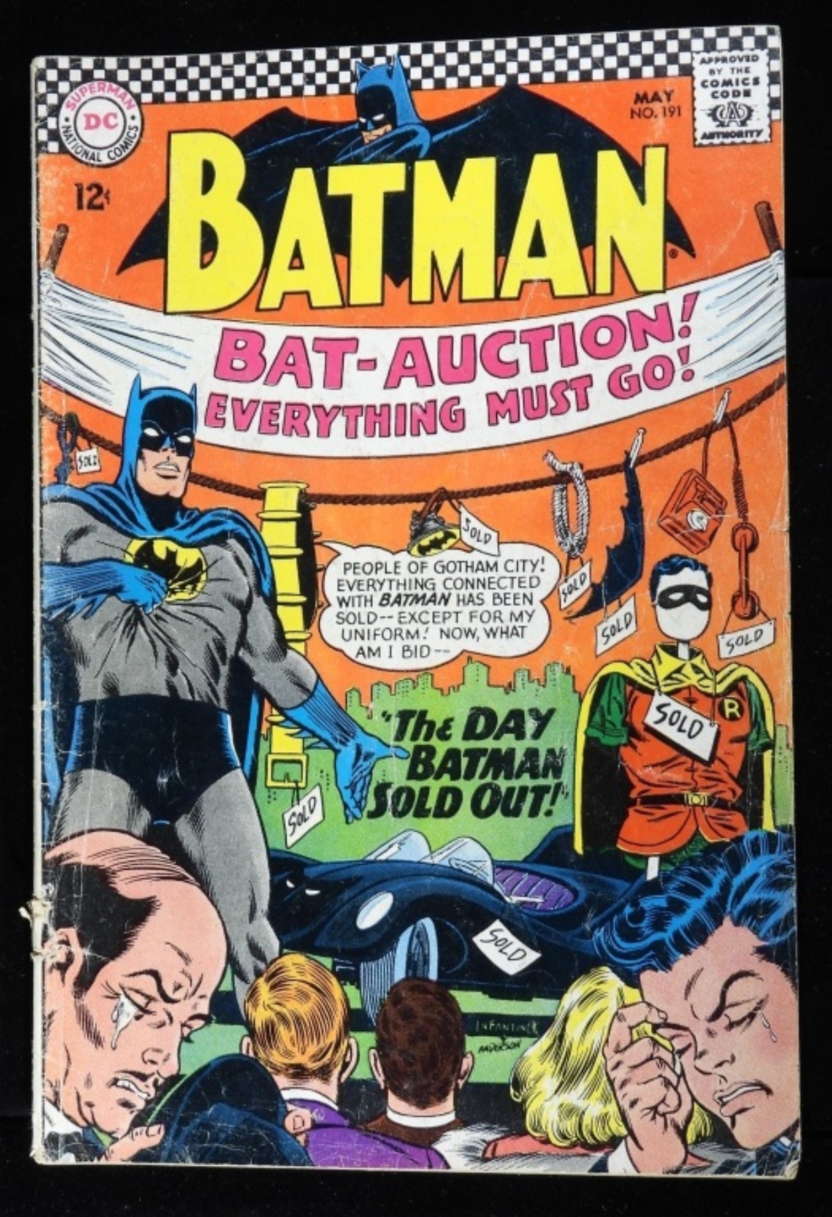 Batman #191 1967 DC Silver Age