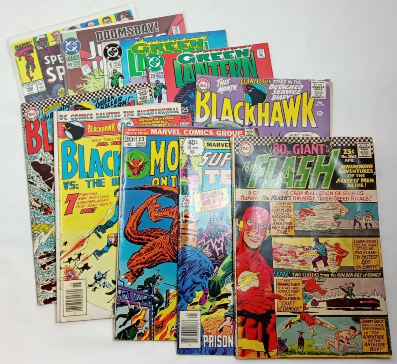 (7) DC & (3) Marvel