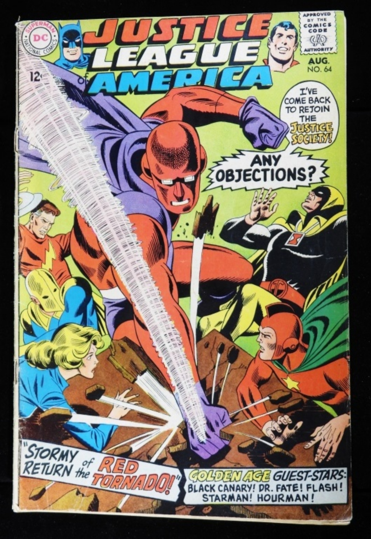 Justice League America #64 1968 DC
