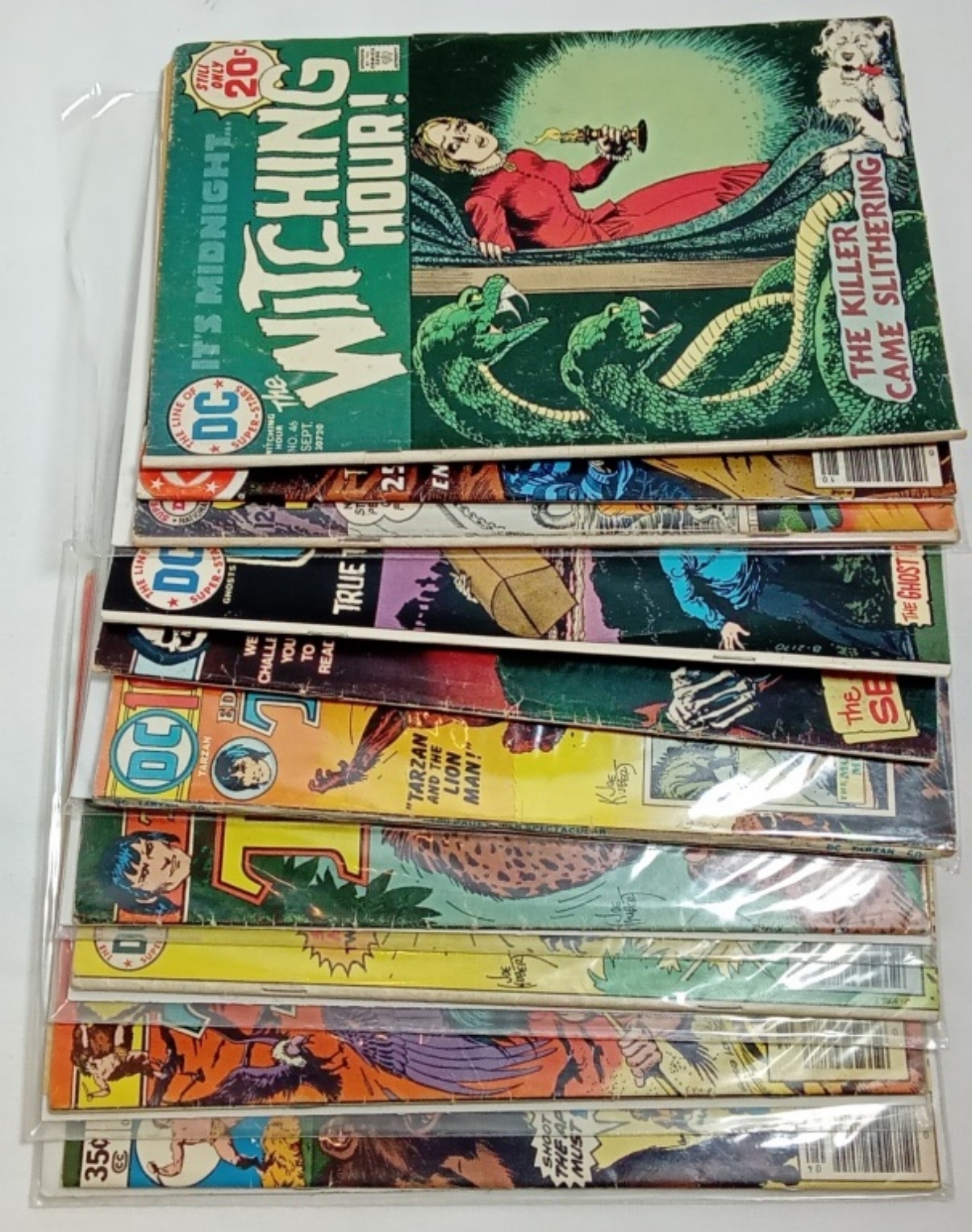 (9) DC & (1) Marvel Comic