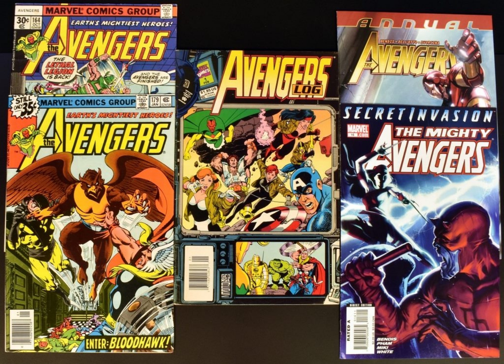 (5) Marvel Avengers Mixed Lot