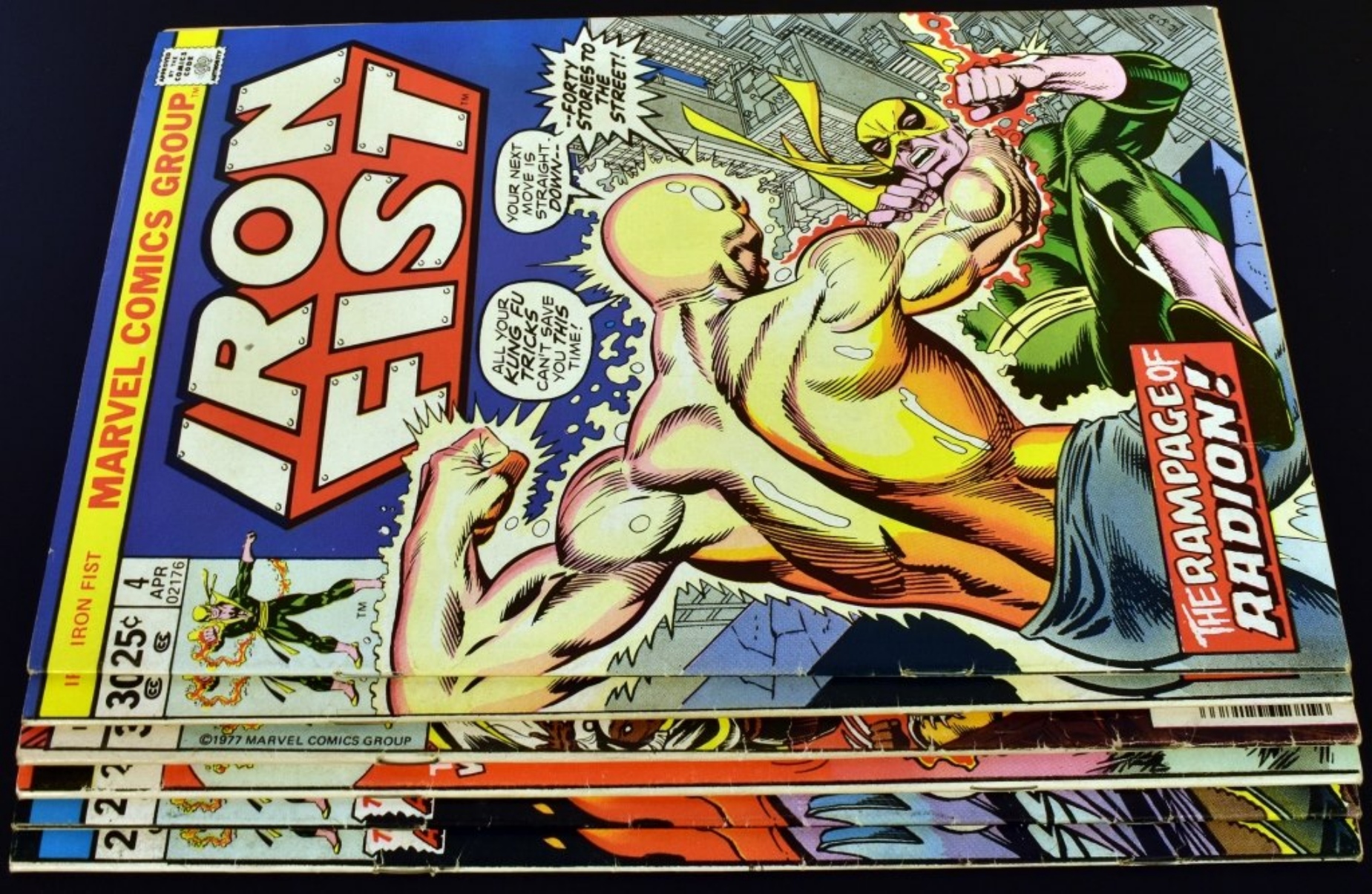 Marvel Iron Fist Lot Of 6