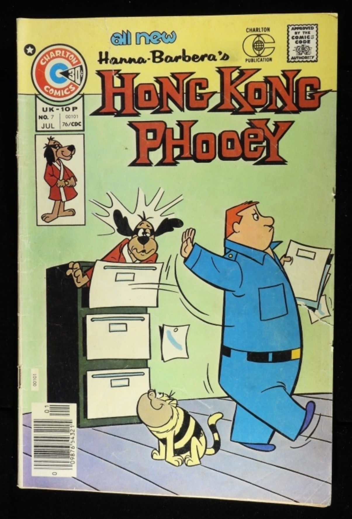 Hong Kong Phooey #7 1976 Charlton Comics