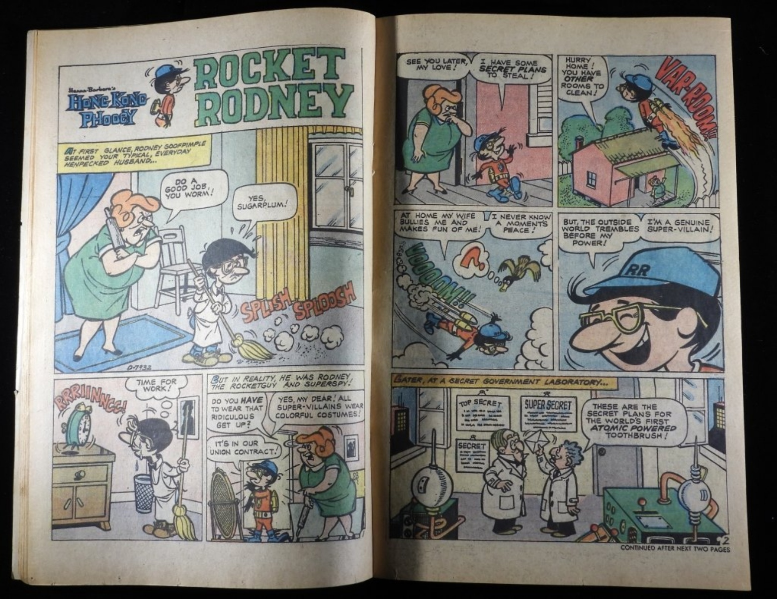 Hong Kong Phooey #7 1976 Charlton Comics