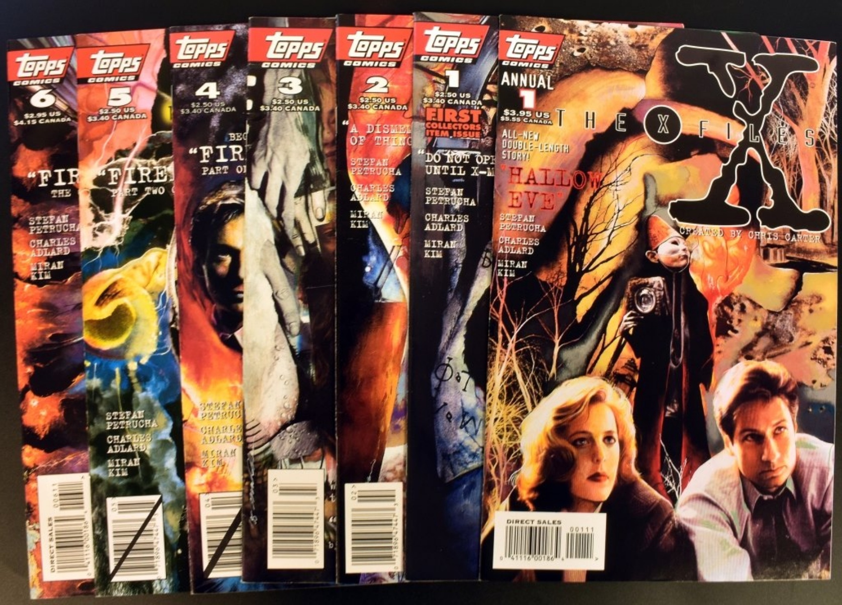 (7) TOPPS Comics