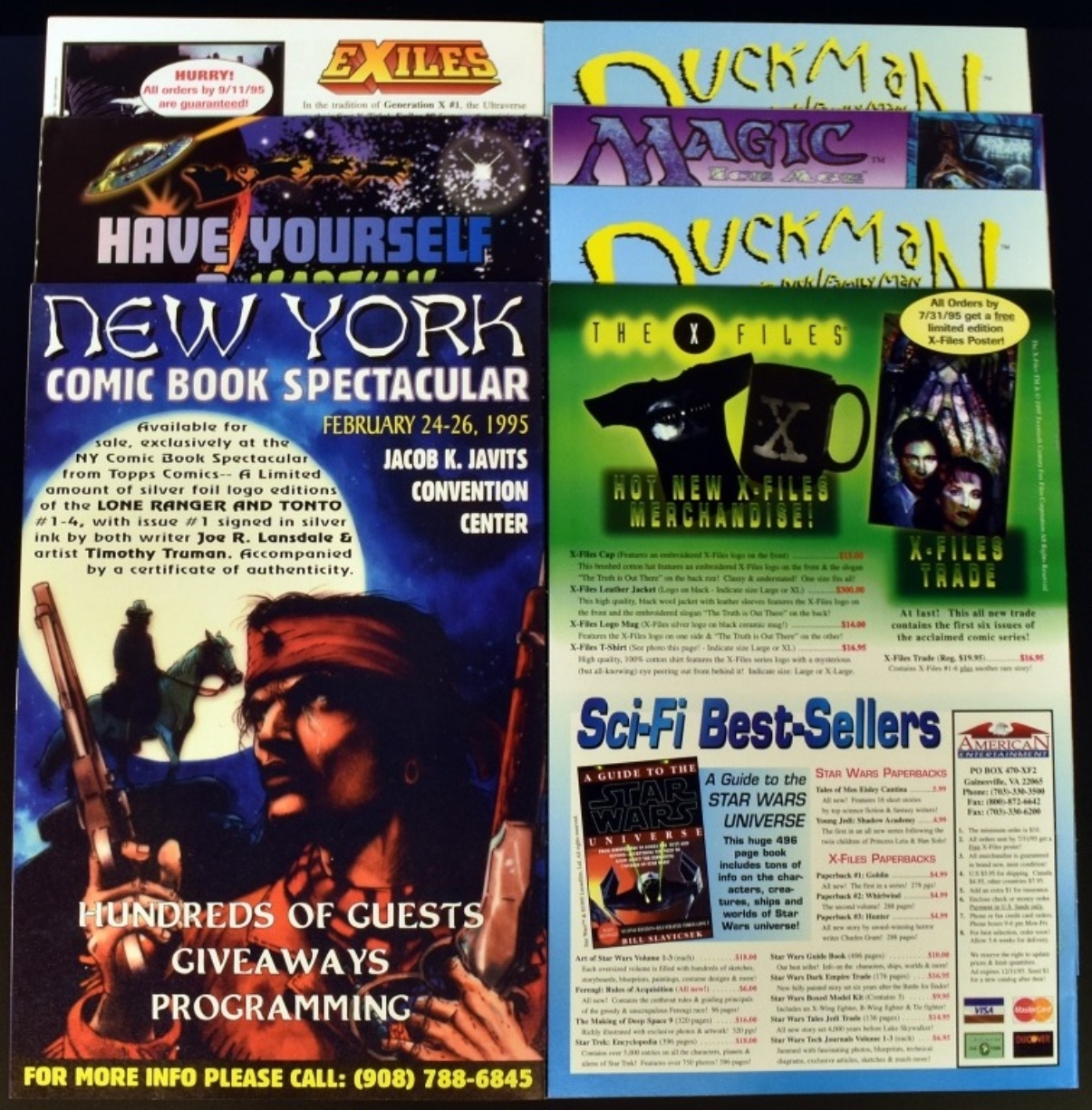 (7) TOPPS Comics