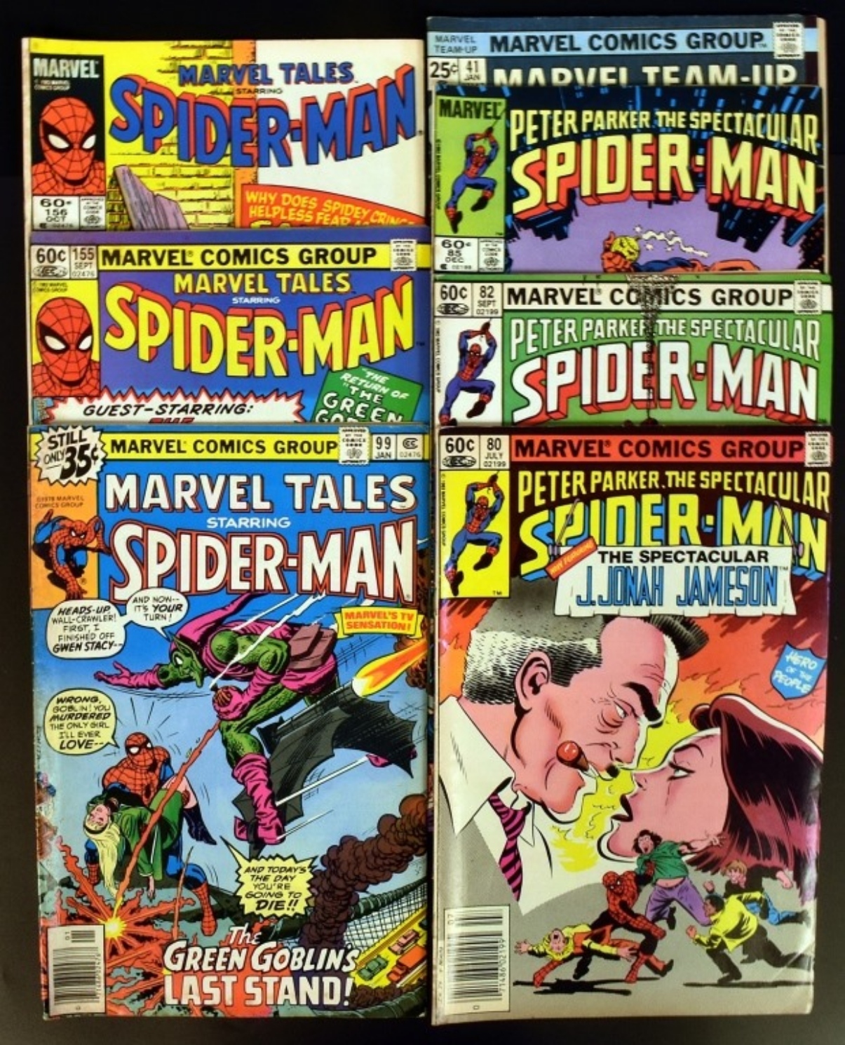 (7) Spider-Man Mixed Lot