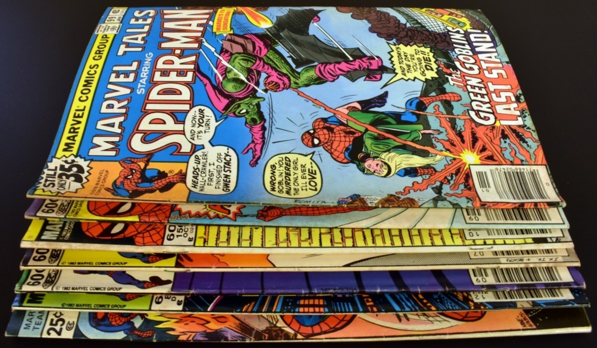 (7) Spider-Man Mixed Lot