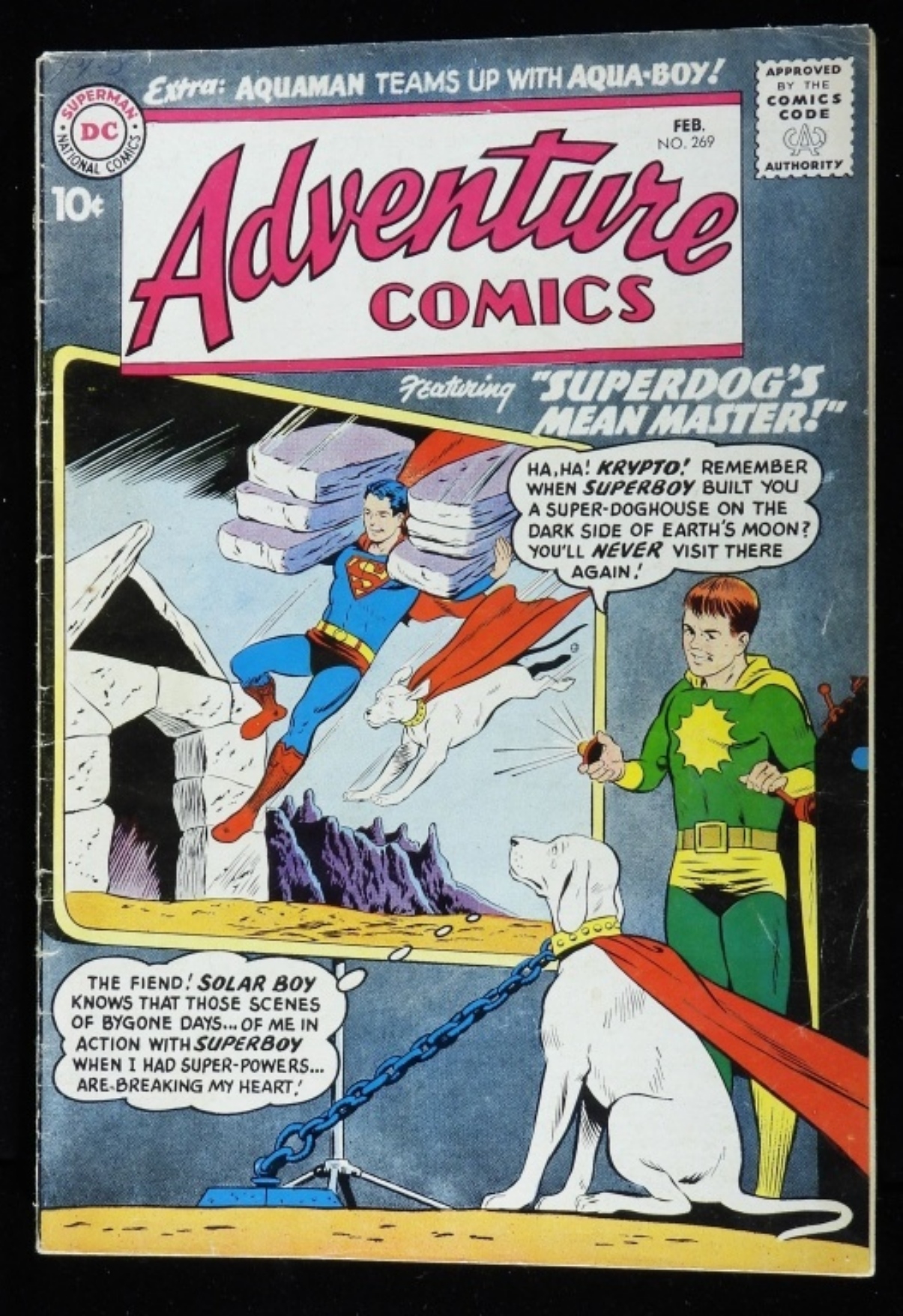 Adventure Comics #269 1960 DC Silver Age