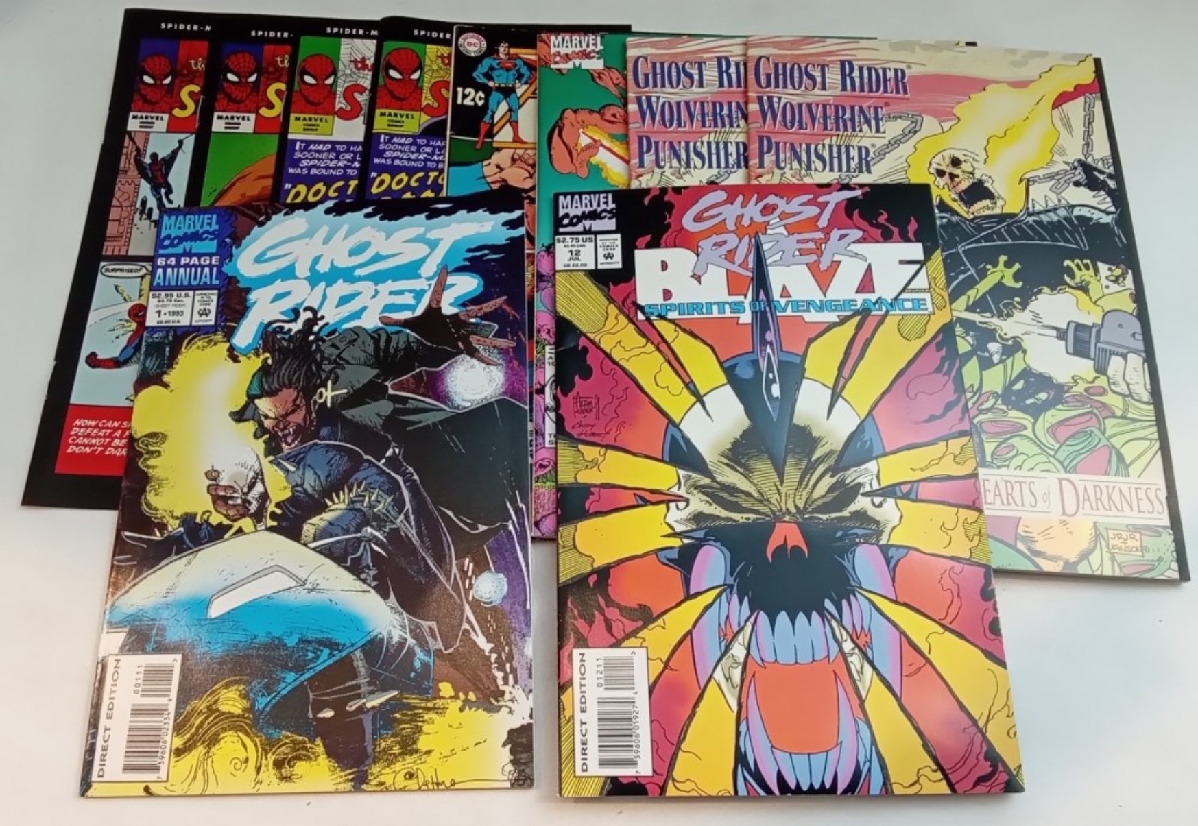 (9) Marvel & (1) DC