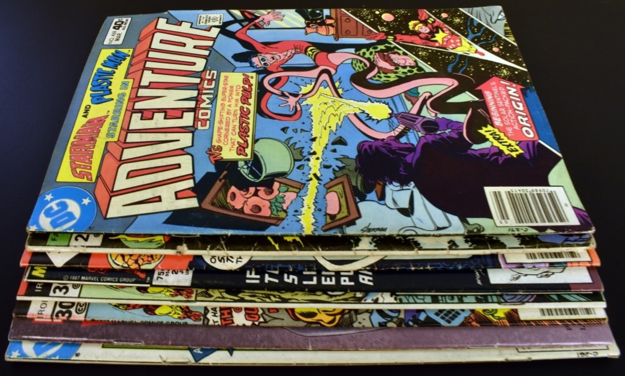 (6) Marvel & (2) DC Comics