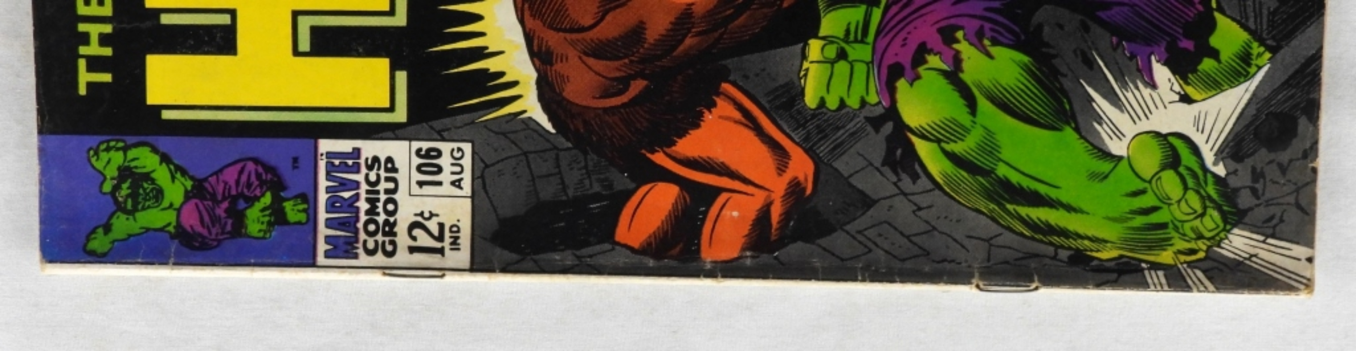 Incredible Hulk #106 1968 Marvel Silver Age