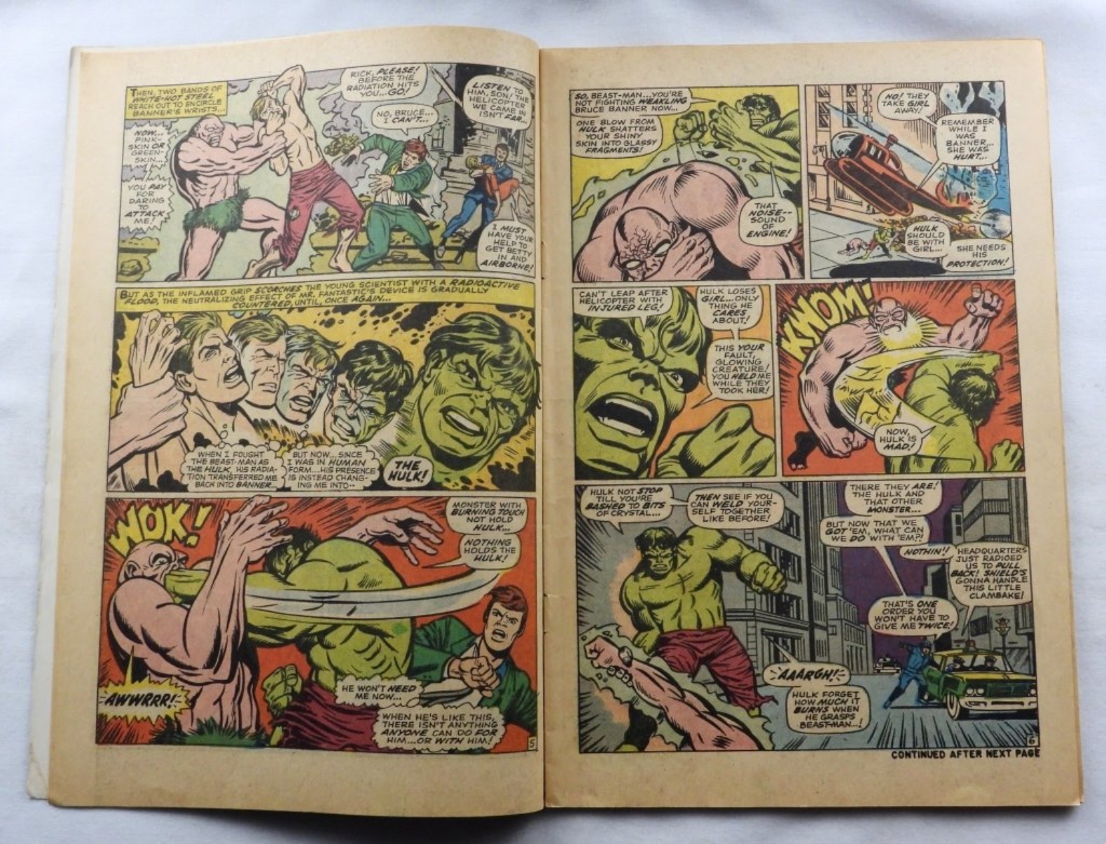 Incredible Hulk #106 1968 Marvel Silver Age