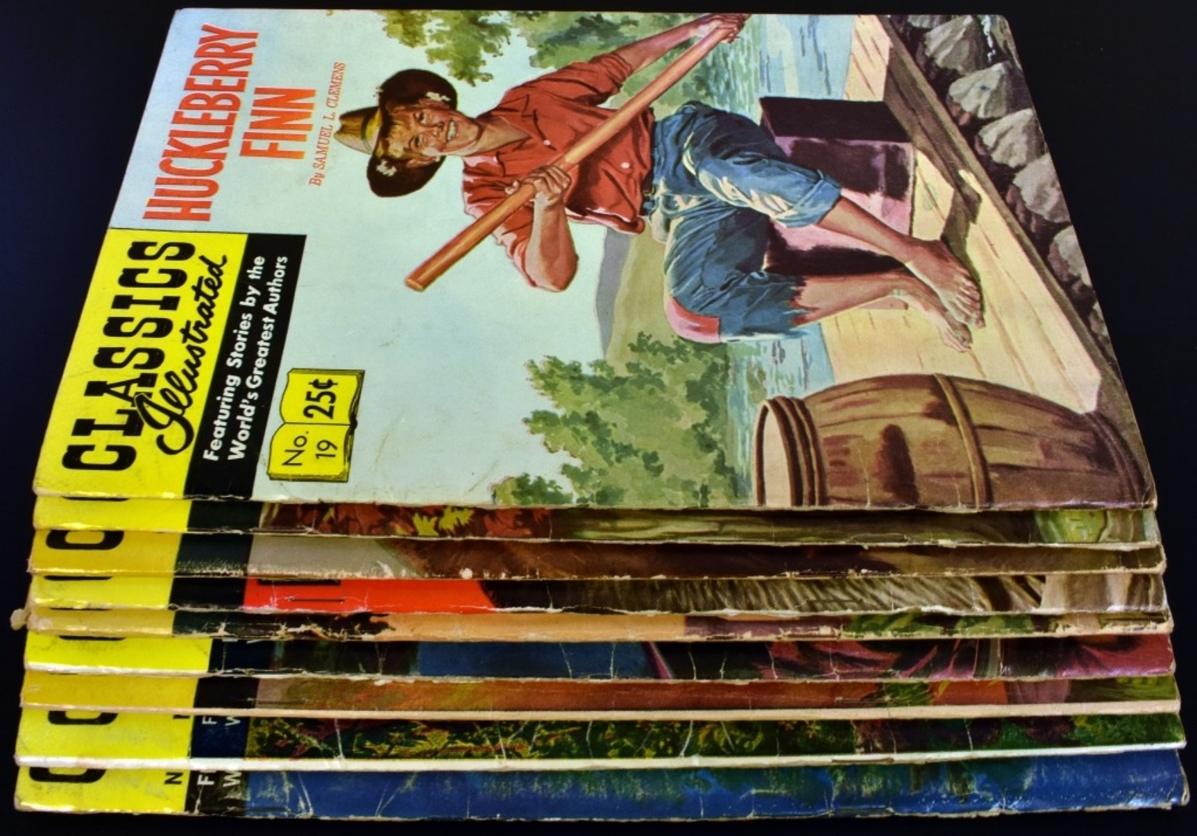 (9) Classics Illustrated Comics
