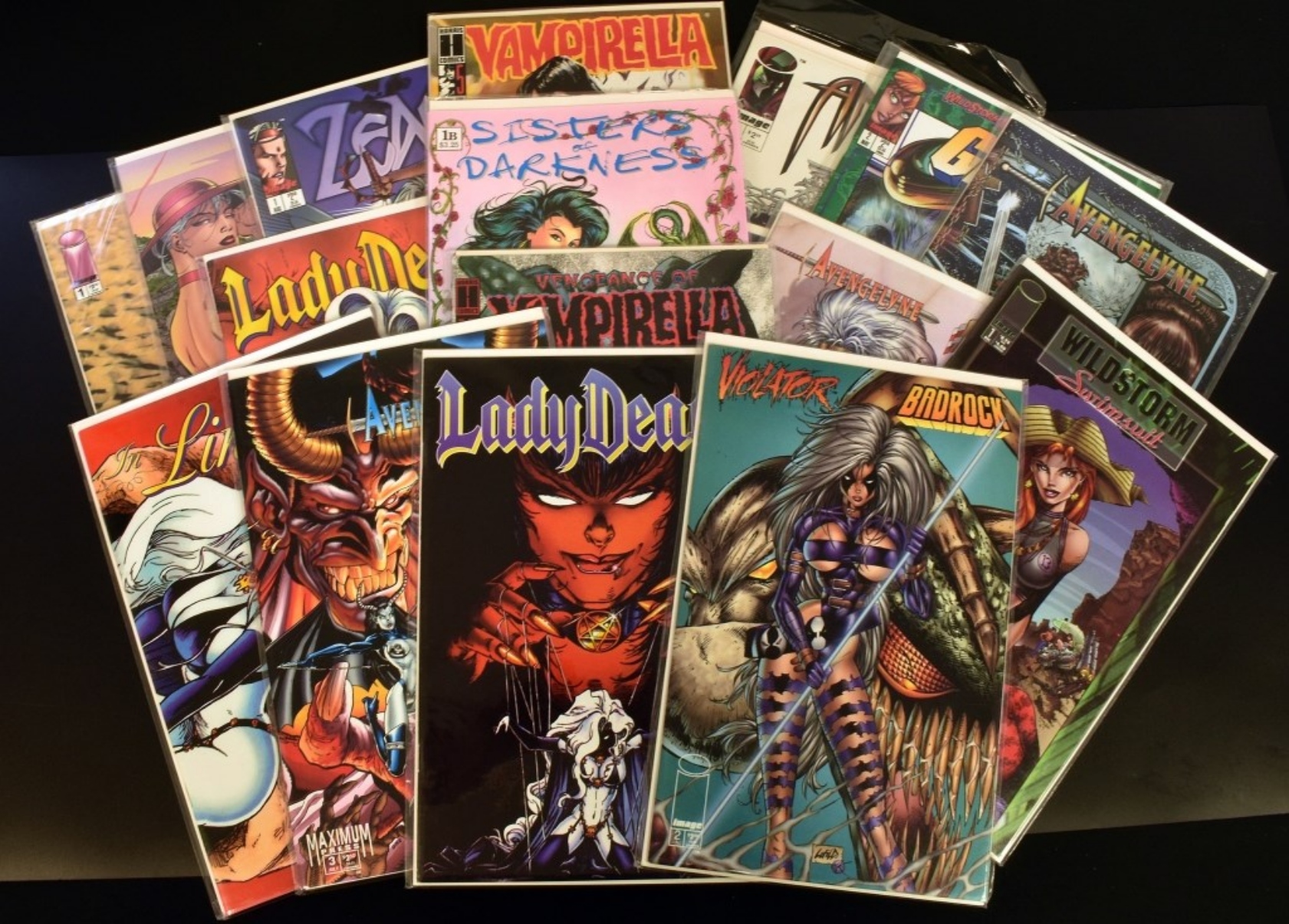 (17) Large Mixed Lot Of Comics