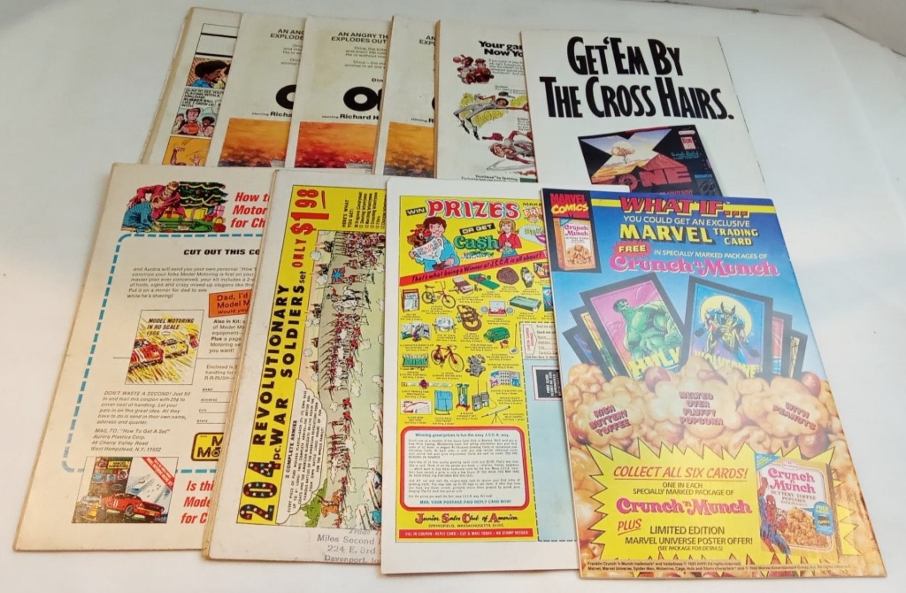 (6) Marvel & (4) DC Comics