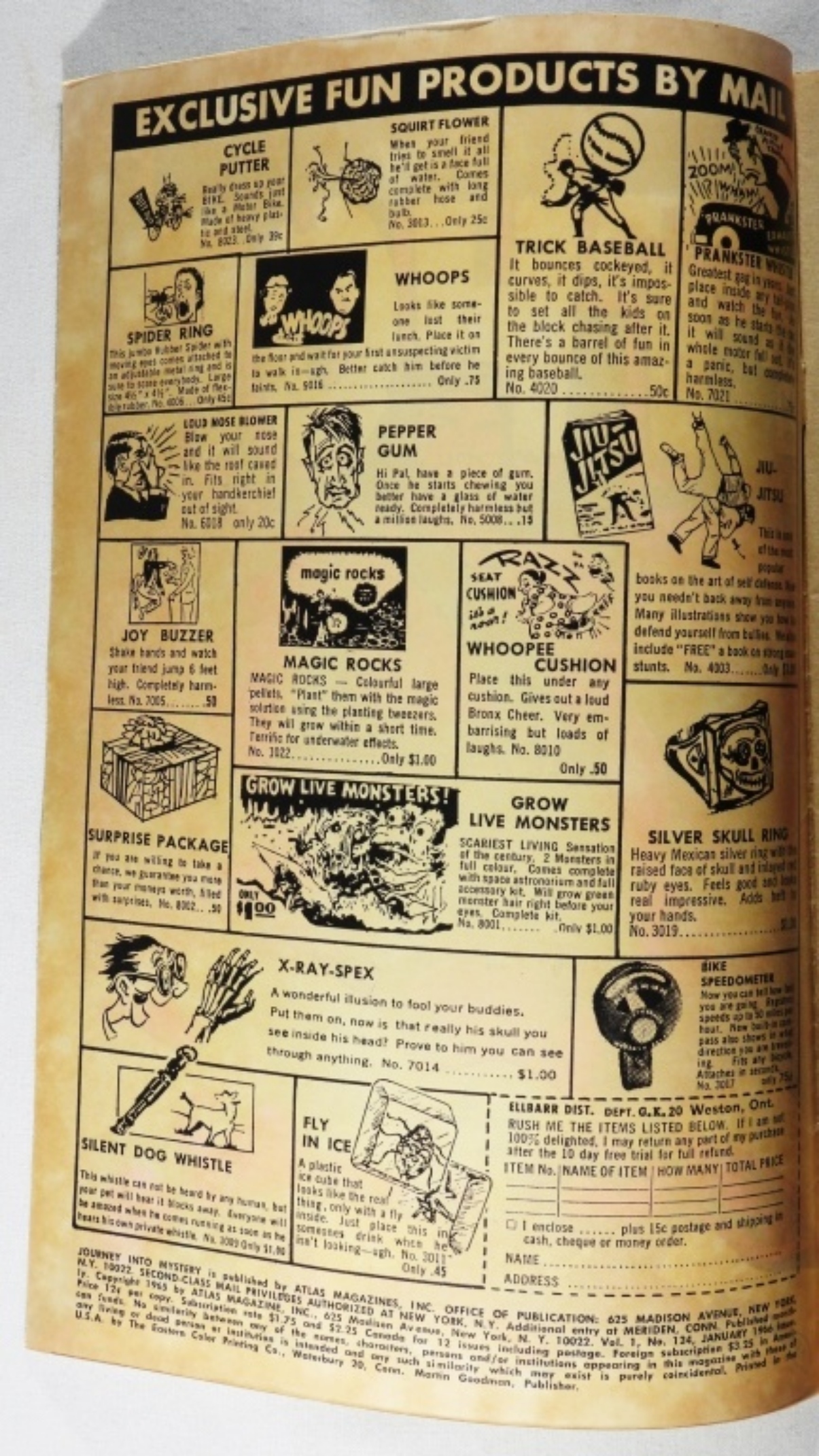 Journey Into Mystery #124 Thor 1966
