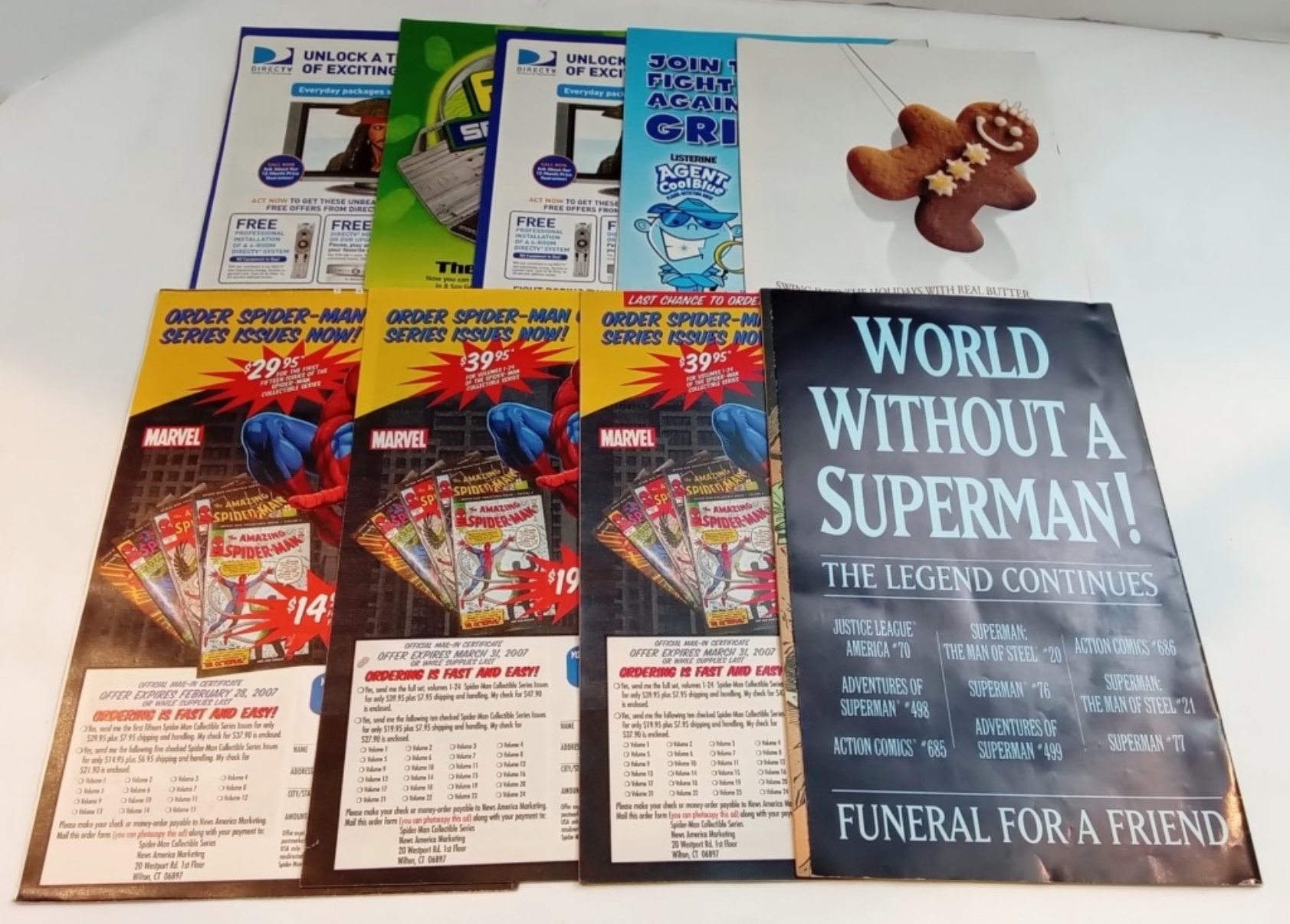 (9) Marvel (1) DC Comics