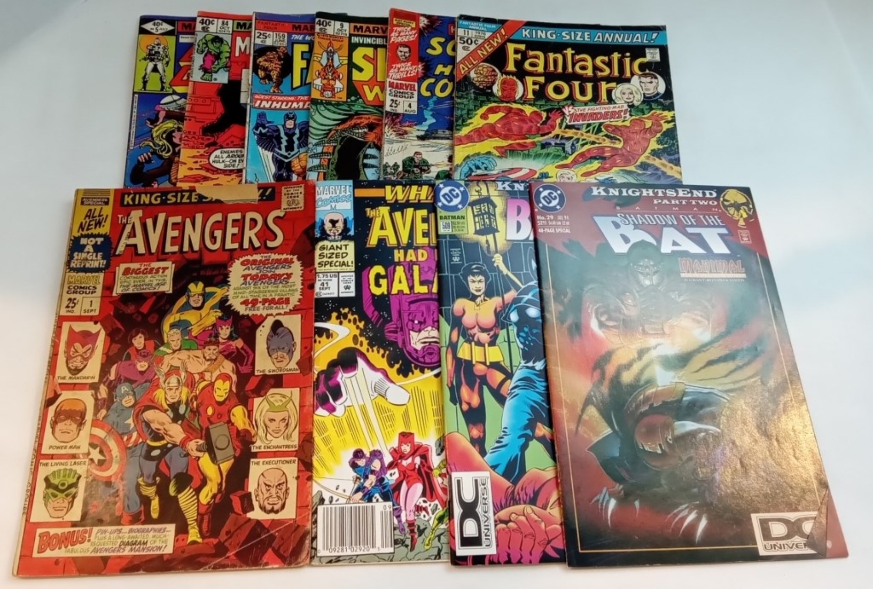(8) Marvel & (2) DC Comics