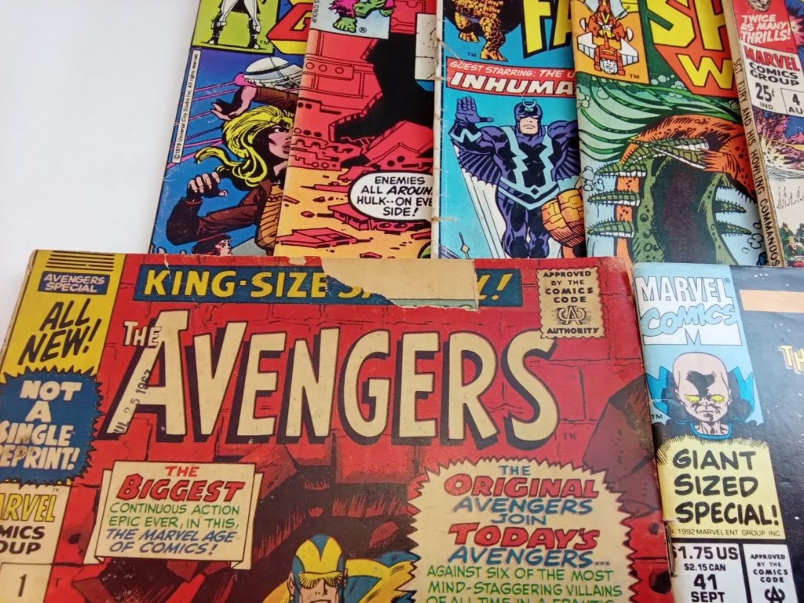 (8) Marvel & (2) DC Comics