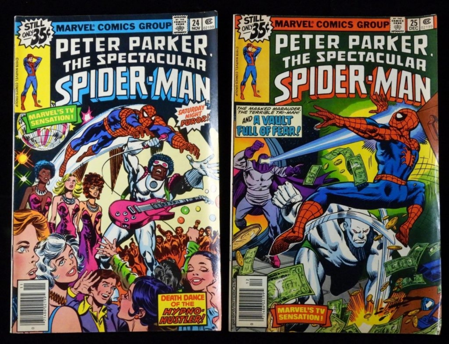 Spectacular Spider-Man #24 & #25 1978