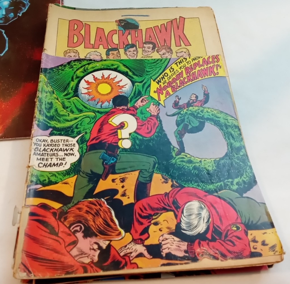 A Mix Of Books, Comics & Poster