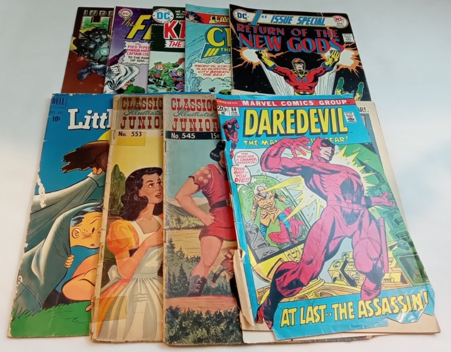 (8) Mixed Comic Book Lot